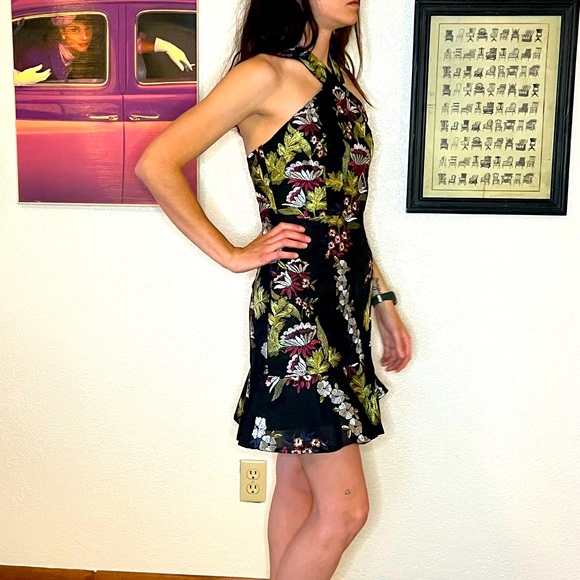 Embroidered Anthropologie Cocktail Dress - Picture 4 of 4